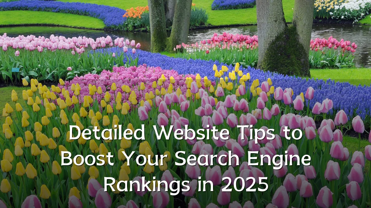 Detailed Website Tips to Boost Your Search Engine Rankings in 2025
