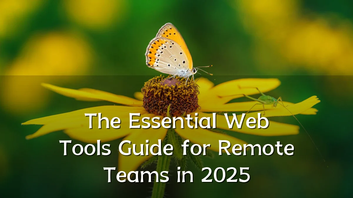 The Essential Web Tools Guide for Remote Teams in 2025