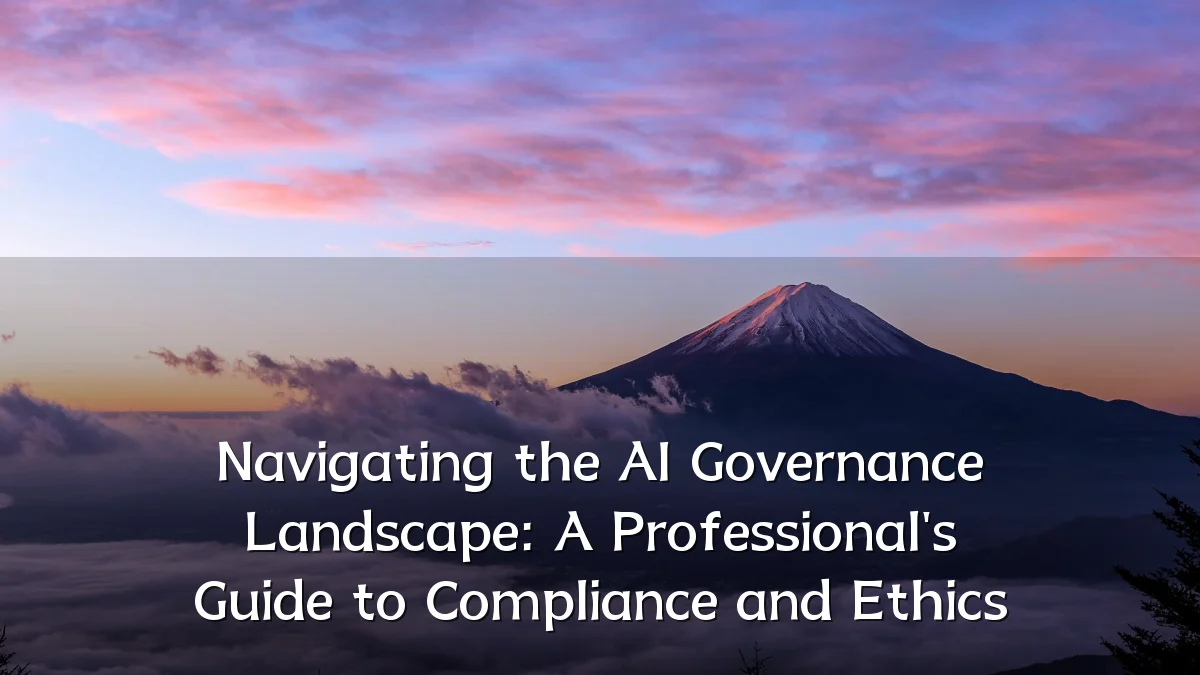 Navigating the AI Governance Landscape: A Professional's Guide to Compliance and Ethics