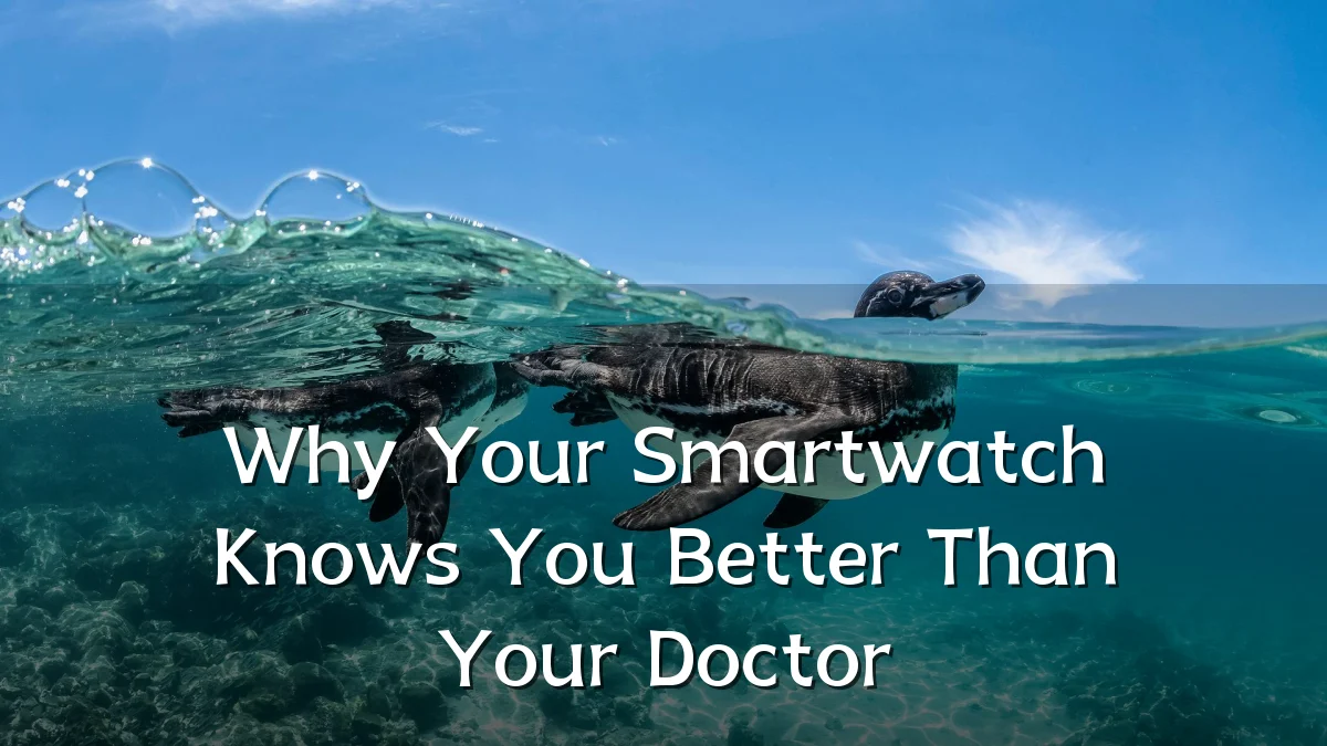 Why Your Smartwatch Knows You Better Than Your Doctor