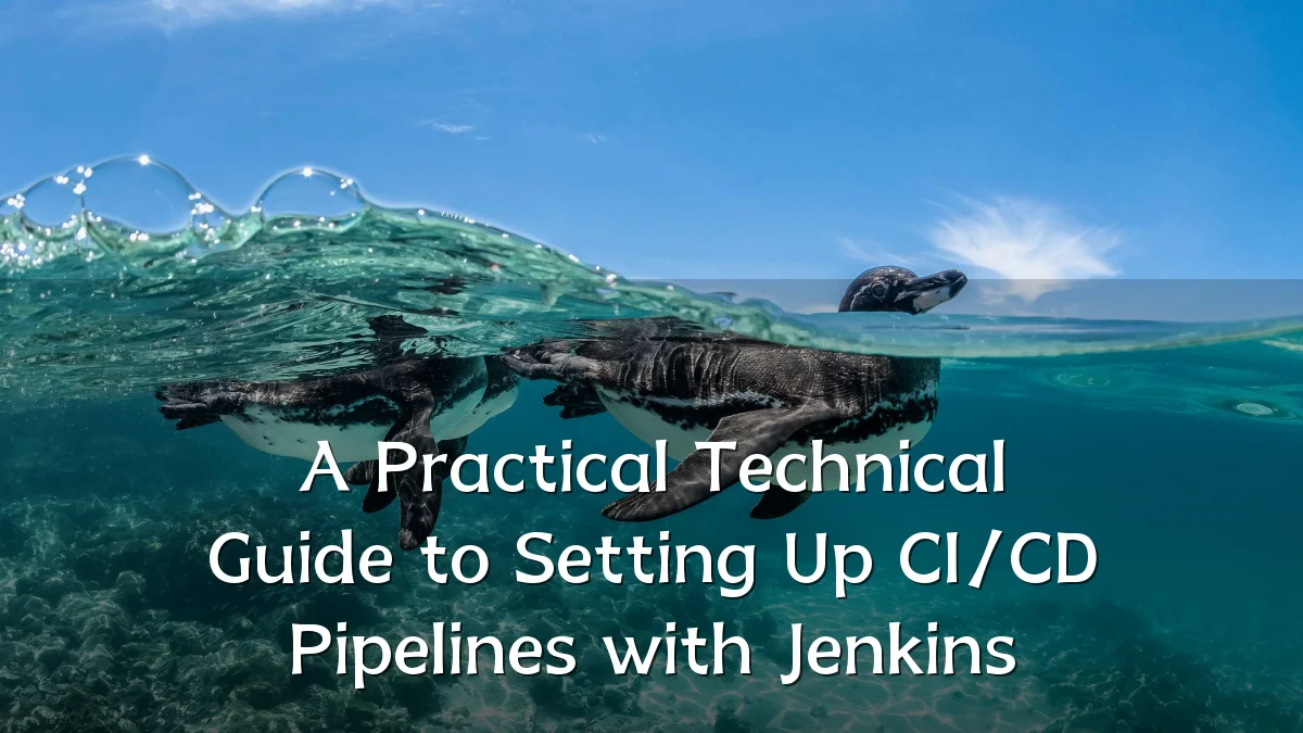 A Practical Technical Guide to Setting Up CI/CD Pipelines with Jenkins