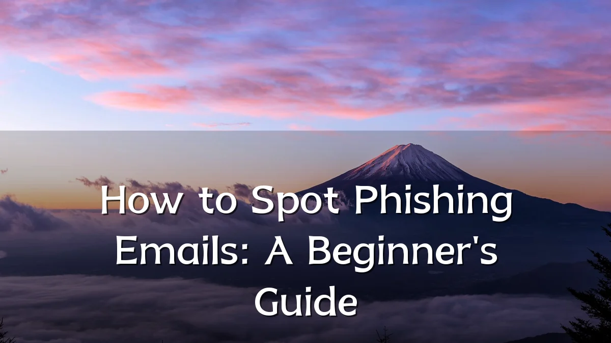 How to Spot Phishing Emails: A Beginner's Guide