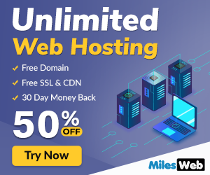 Unlimited web hosting 300X250