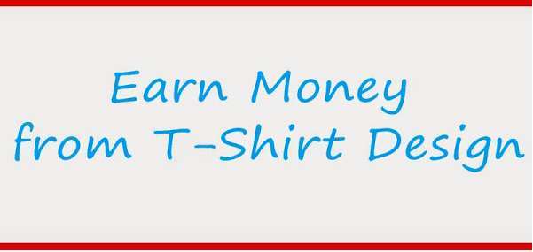 Make money online designing t-shirts easy steps