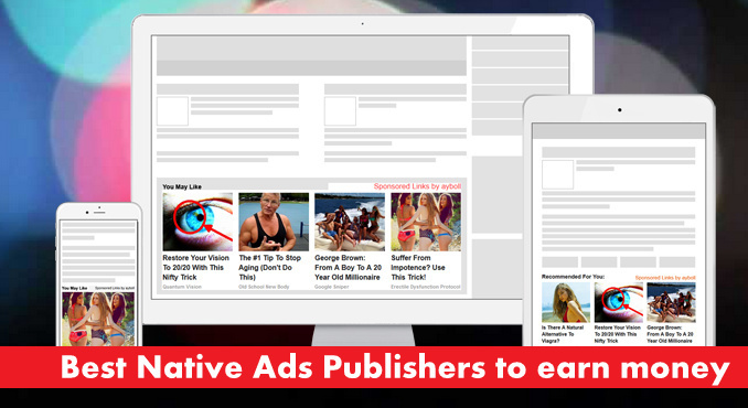Best Native Ads Publishers to earn money
