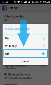 How to stop videos playing automatically on Facebook