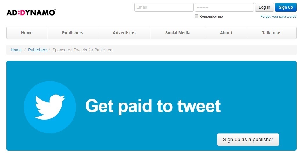 Earn Money with Your Twitter Account