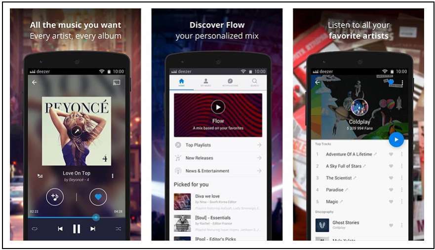 Top 10 free music apps for Android