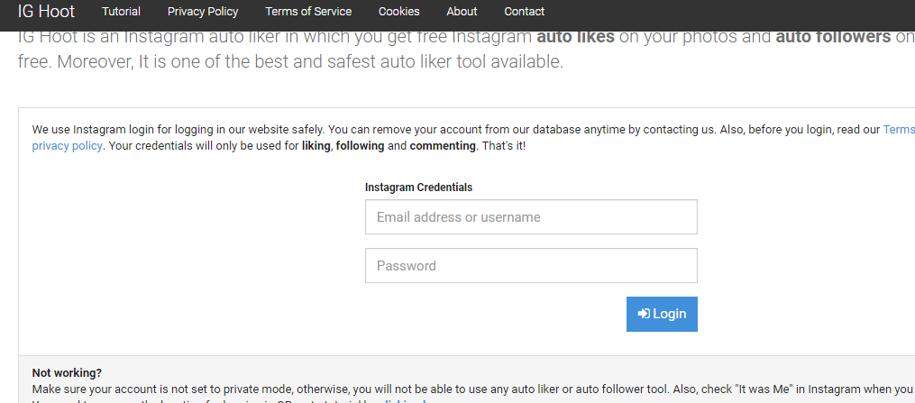 using these types of the autoliker tool doesn t help you to gain targeted followers instagram tools - ig hoot instagram follower apk