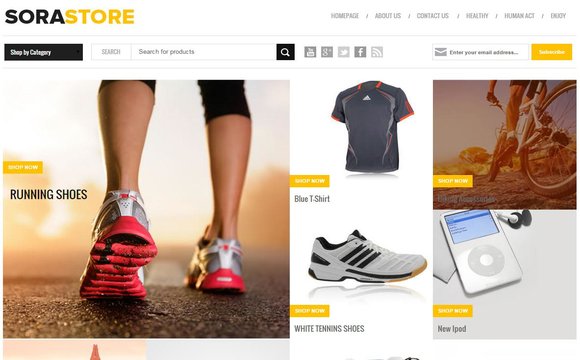 E-commerce Blogger Templates