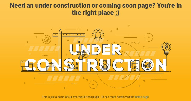 Under Construction Page