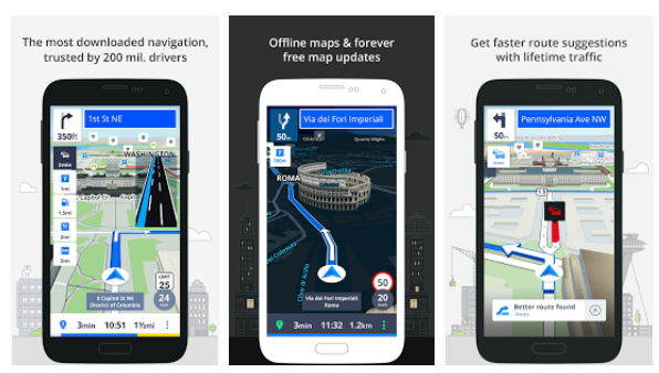 offline navigation app